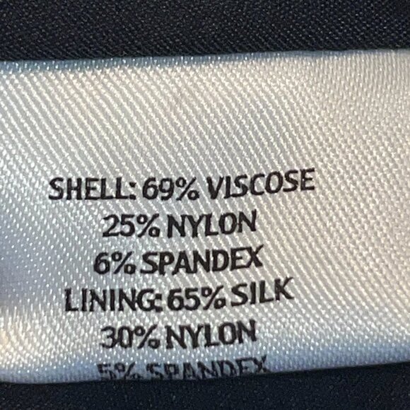 EILEEN FISHER CHARCOAL GRAY STRETCH KNIT CAREER BLAZER - EUC - SIZE MEDIUM - Picture 11 of 13